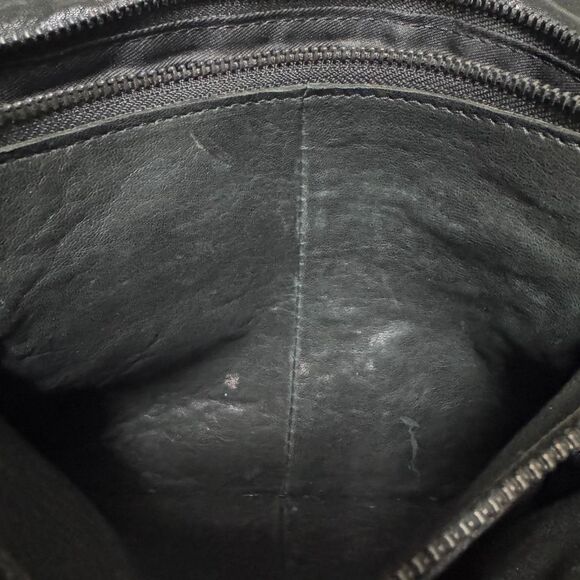 Maxon Collection Black Leather Crossbody Bag - Picture 7 of 7